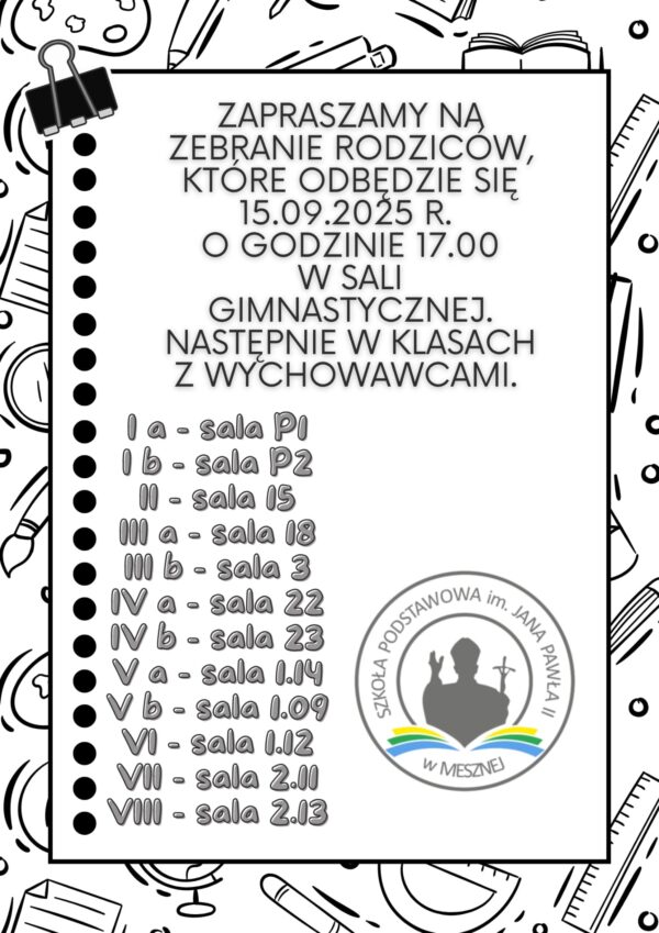 Zebranie rodziców